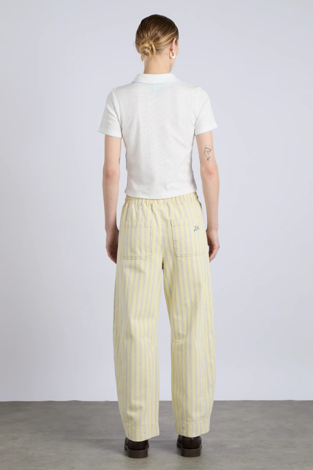 felix jeans - butter business stripe