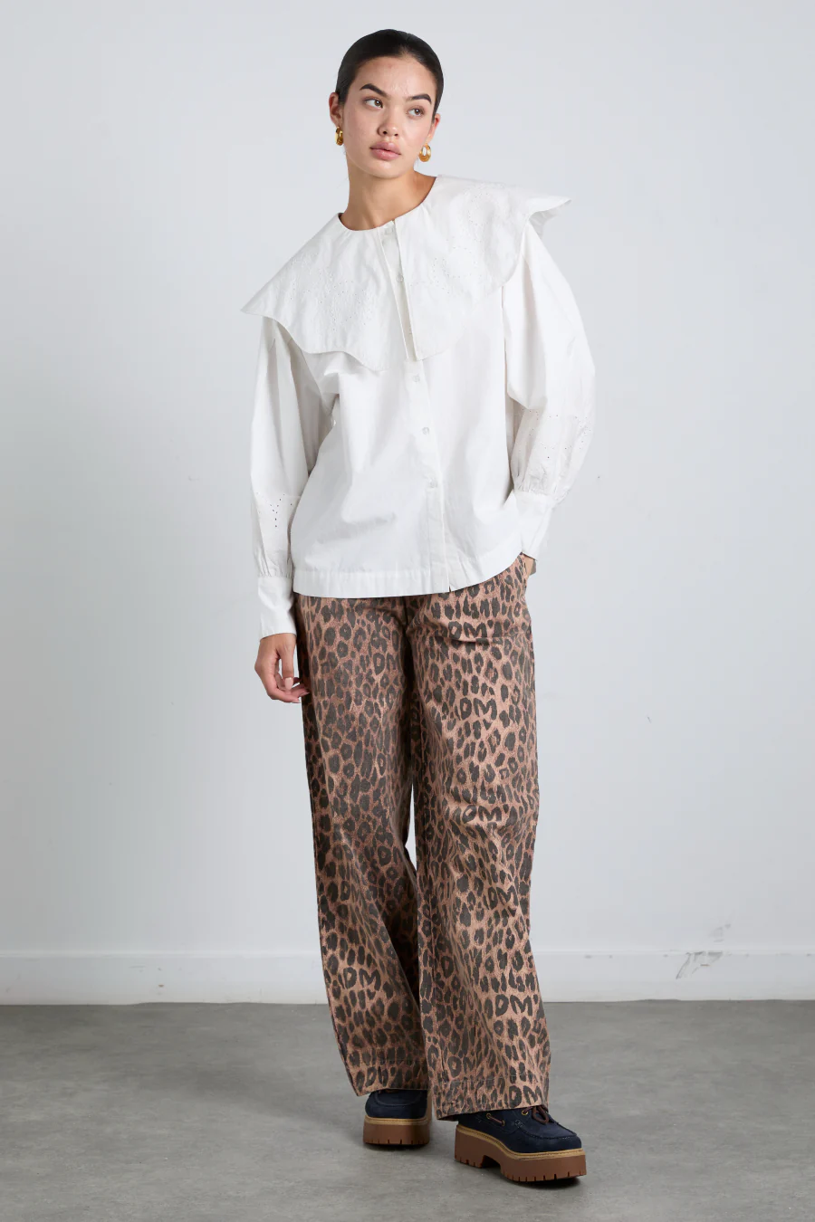 rafe pant - leopard print
