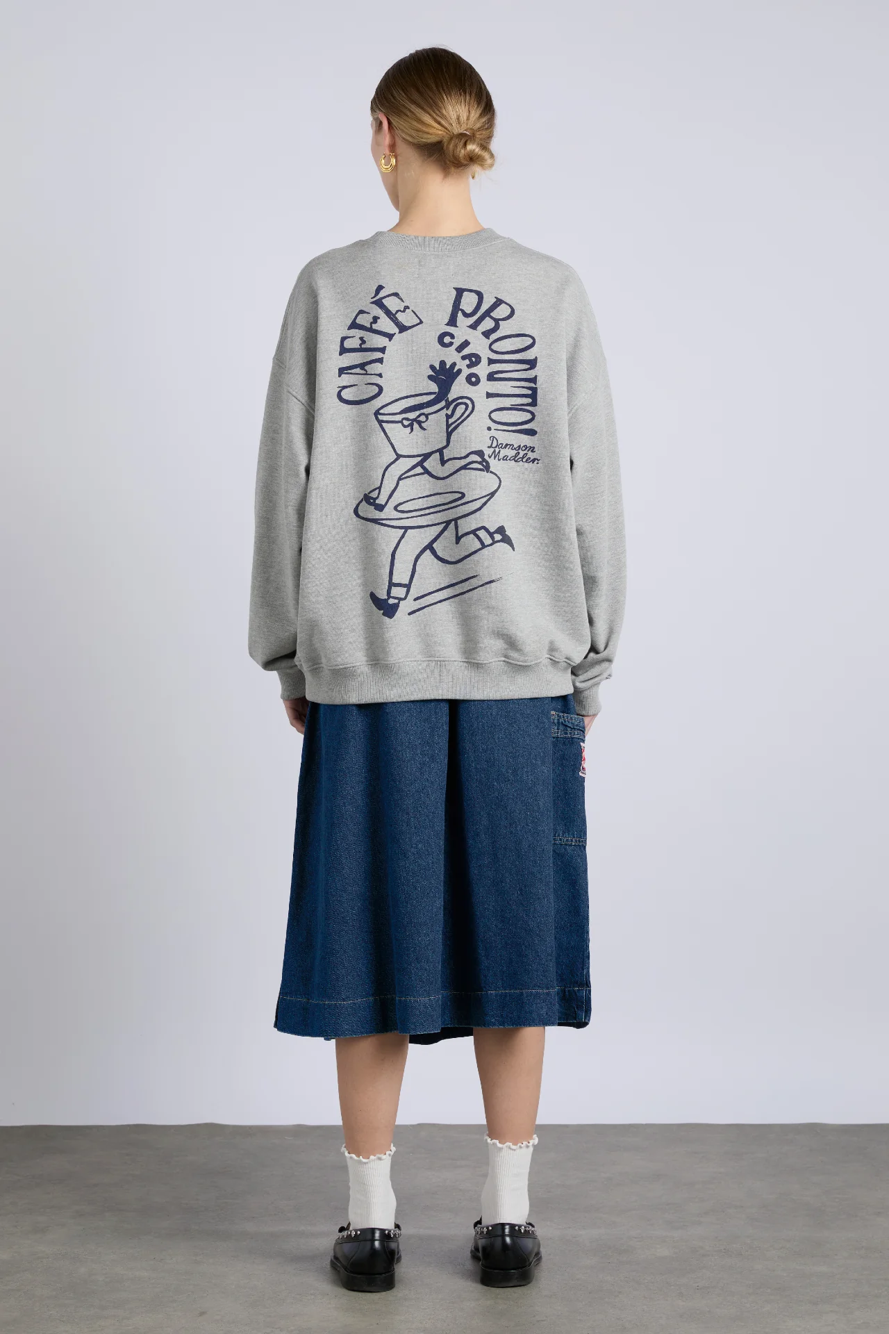 hollis midi skirt - dallas wash