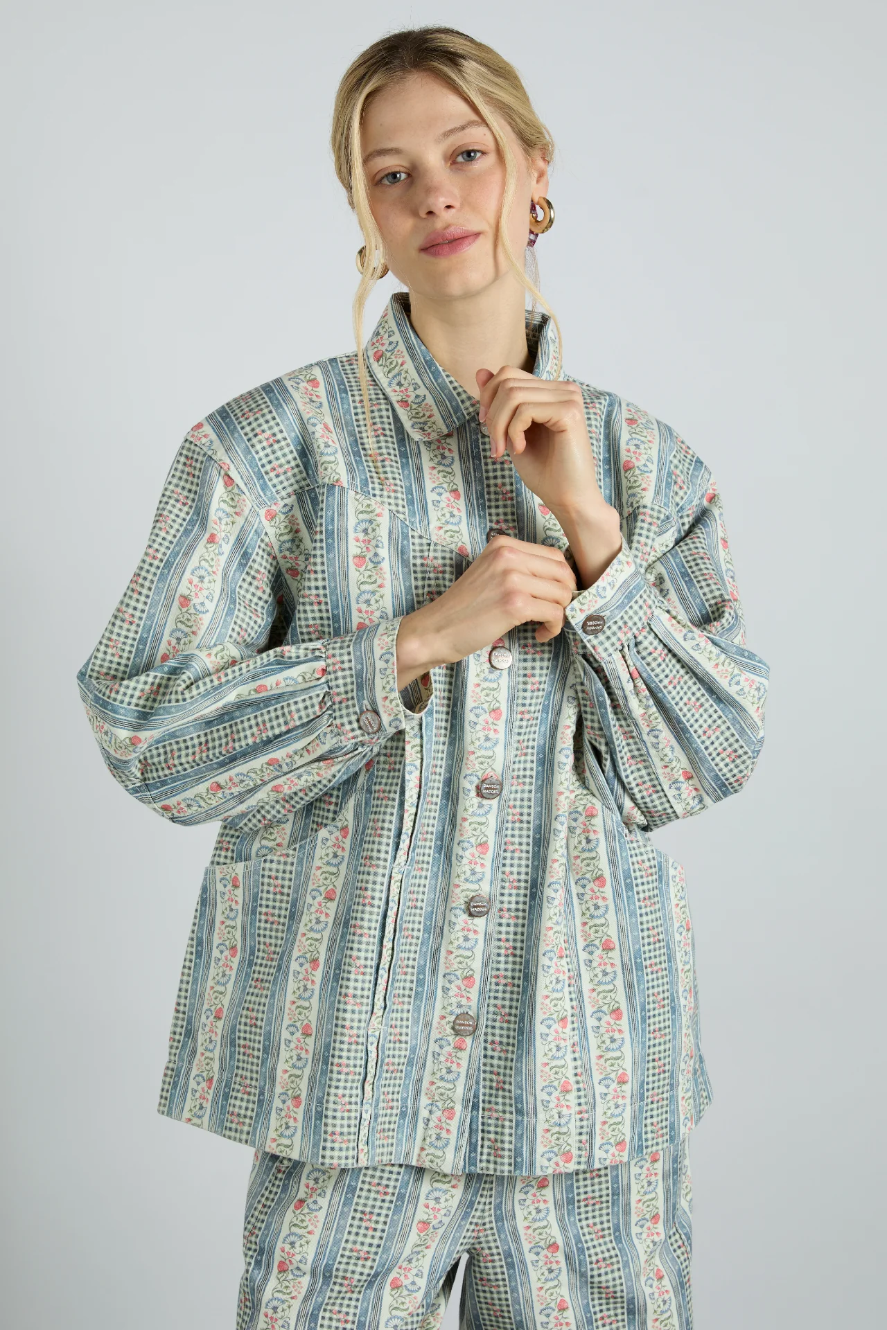 baxter jacket - wallpaper floral