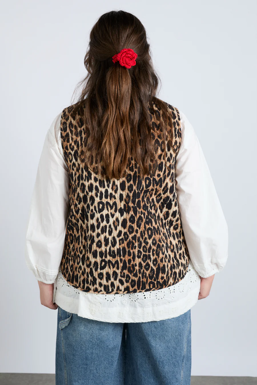 tilly gilet - leopard