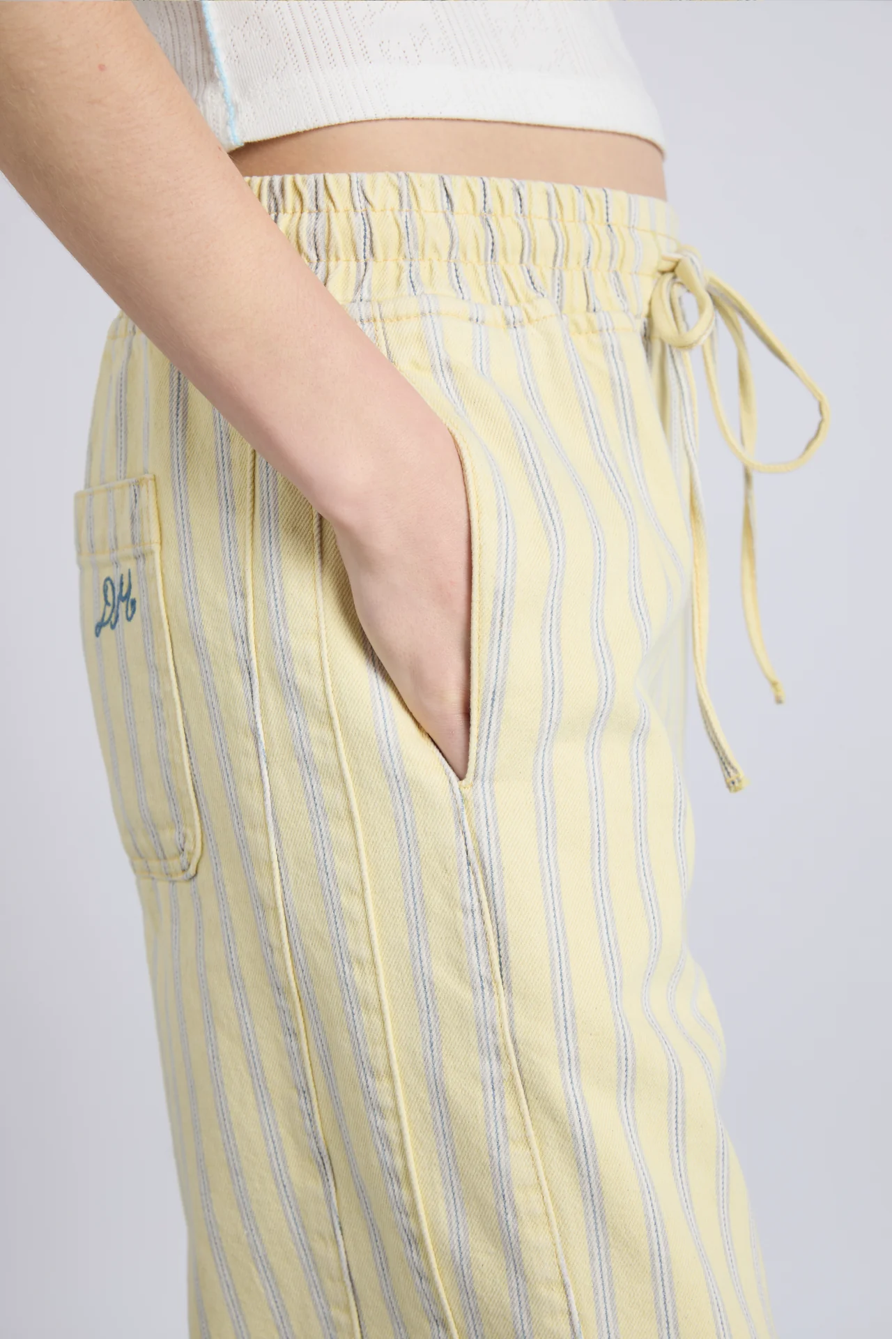 felix jeans - butter business stripe