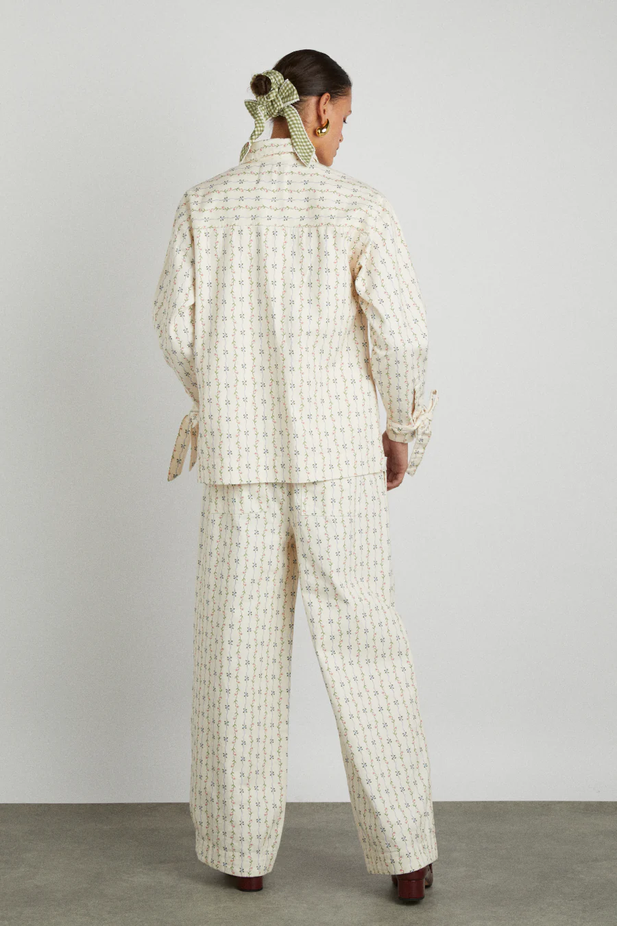 rafe pant - floral stripe