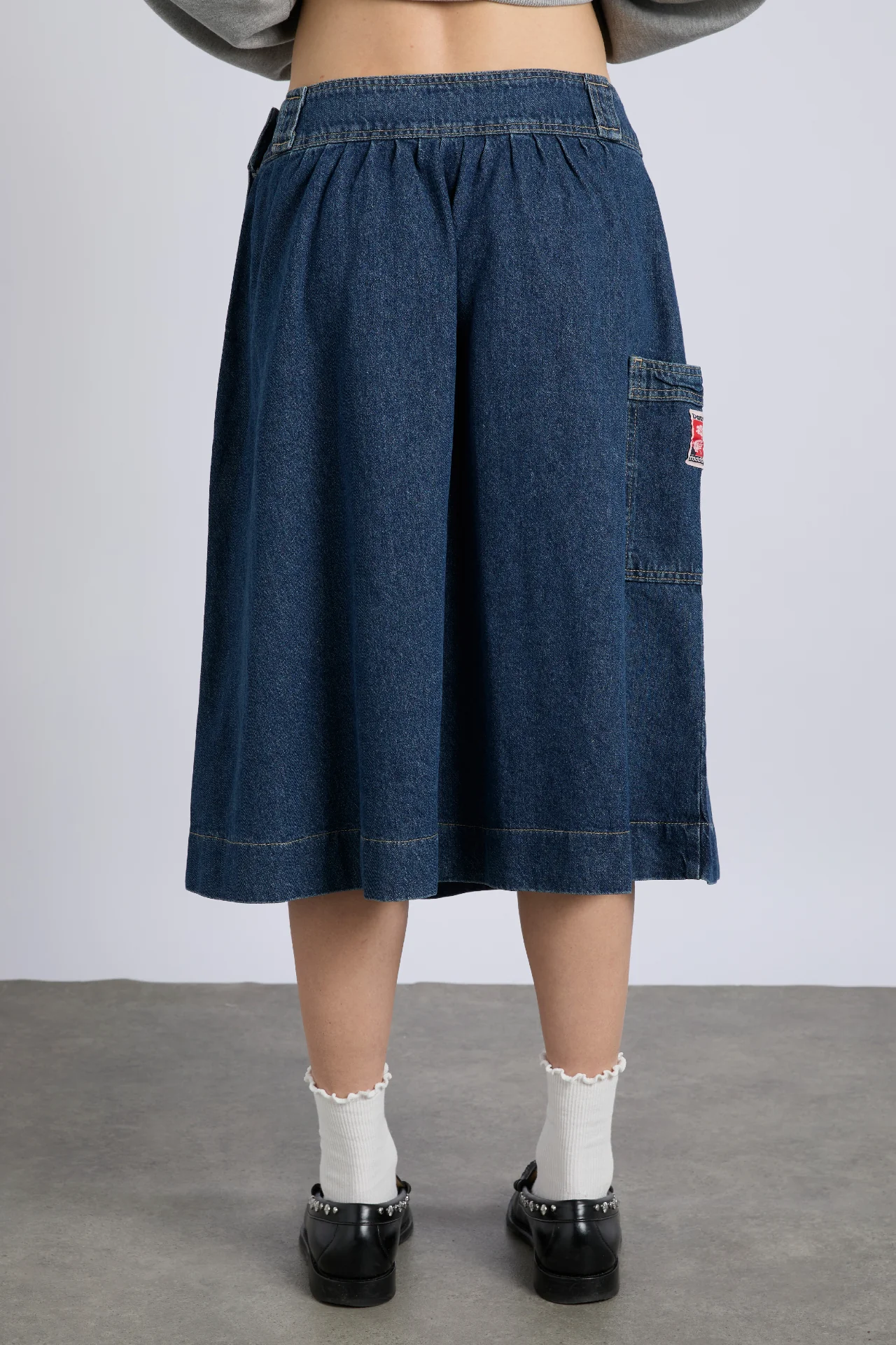 hollis midi skirt - dallas wash