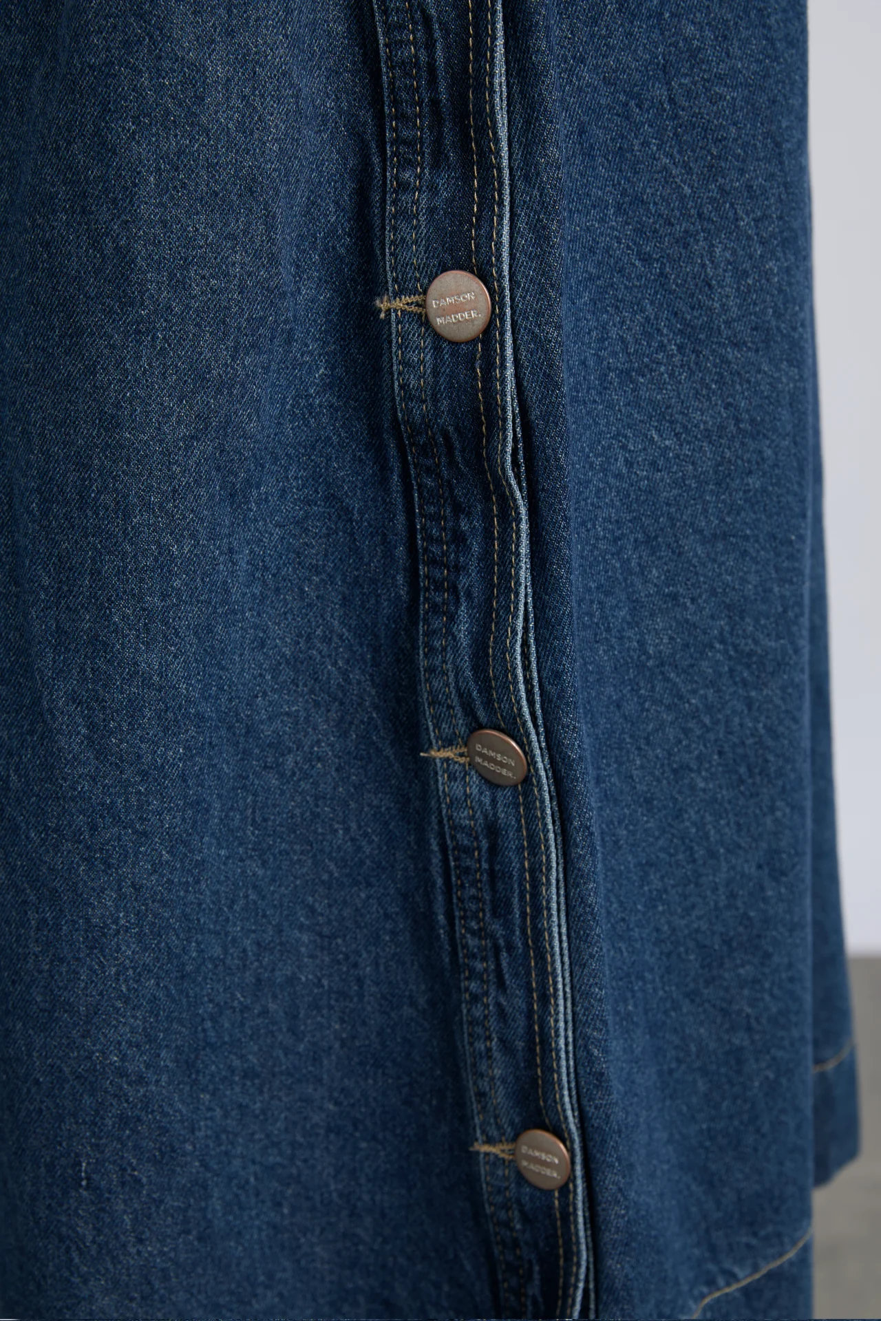 hollis midi skirt - dallas wash