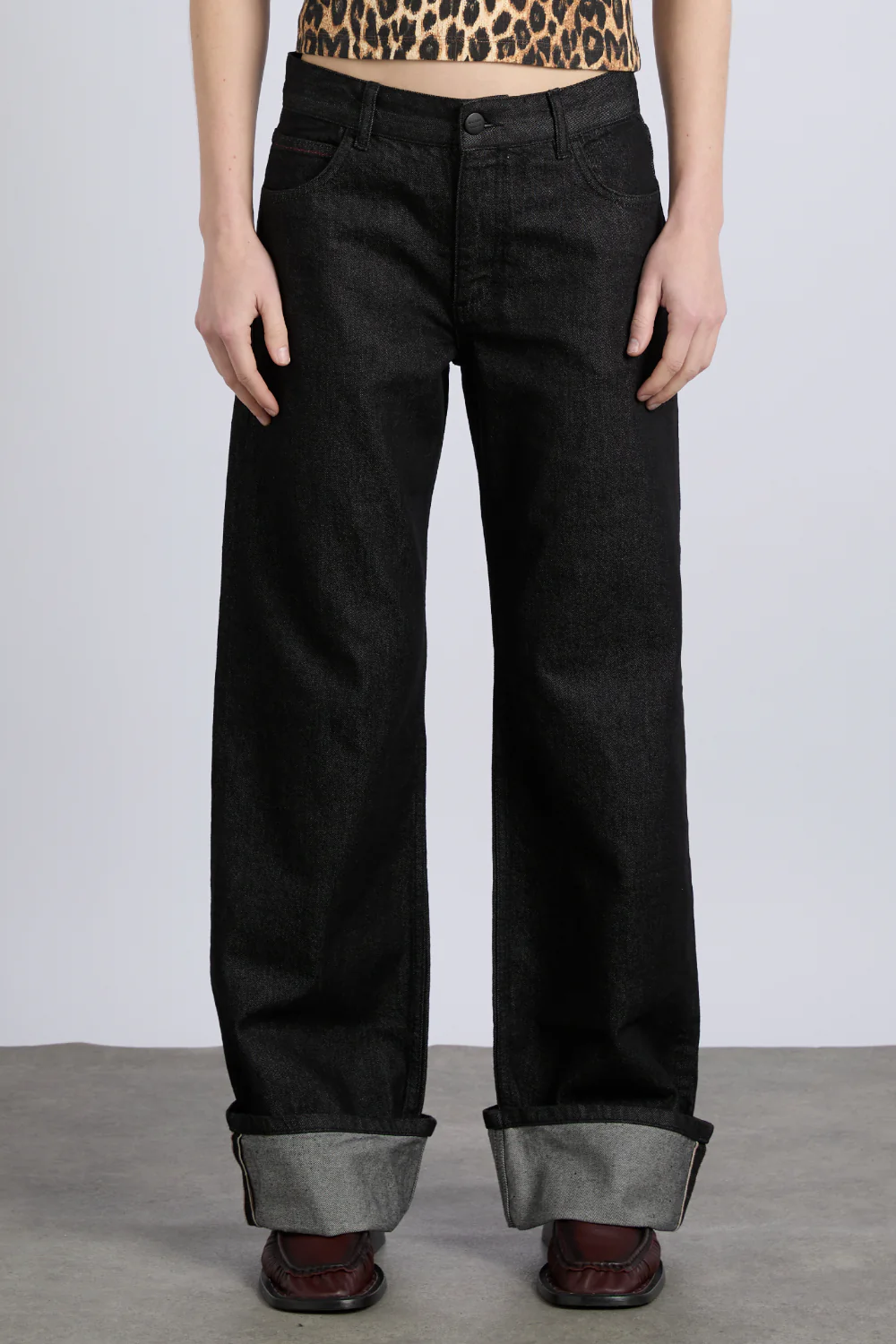 sylvie jeans - washed black