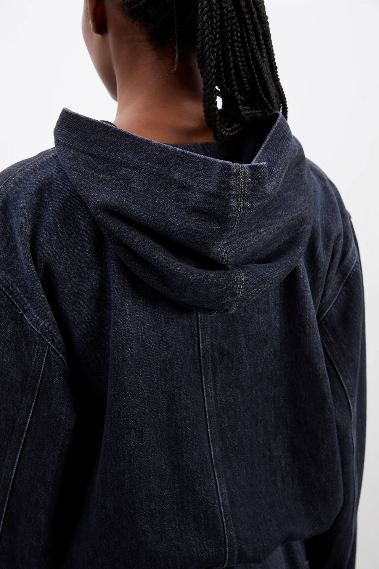 pre-order orson denim hoodie - eclipse wash