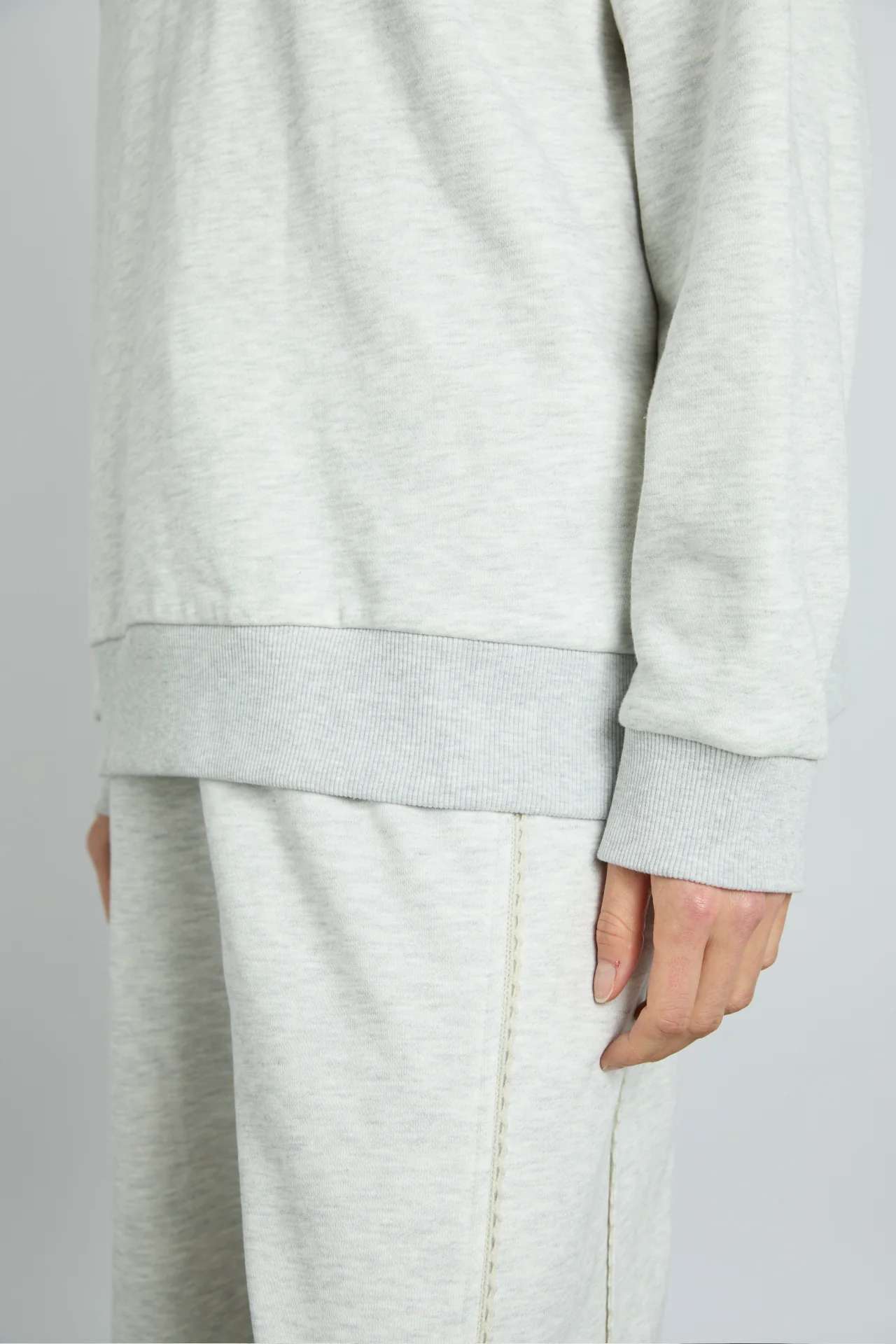 fifi rugby polo - ice grey marl