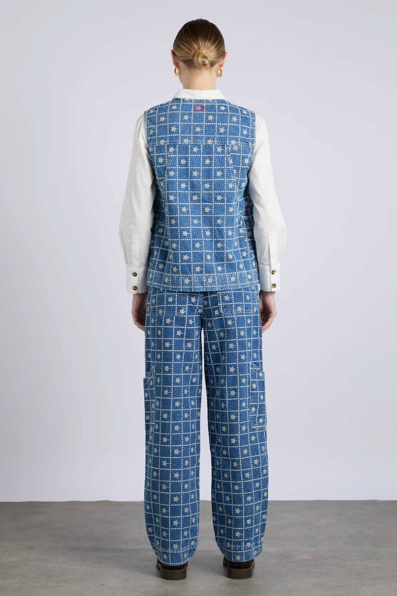 dilly vest - broderie