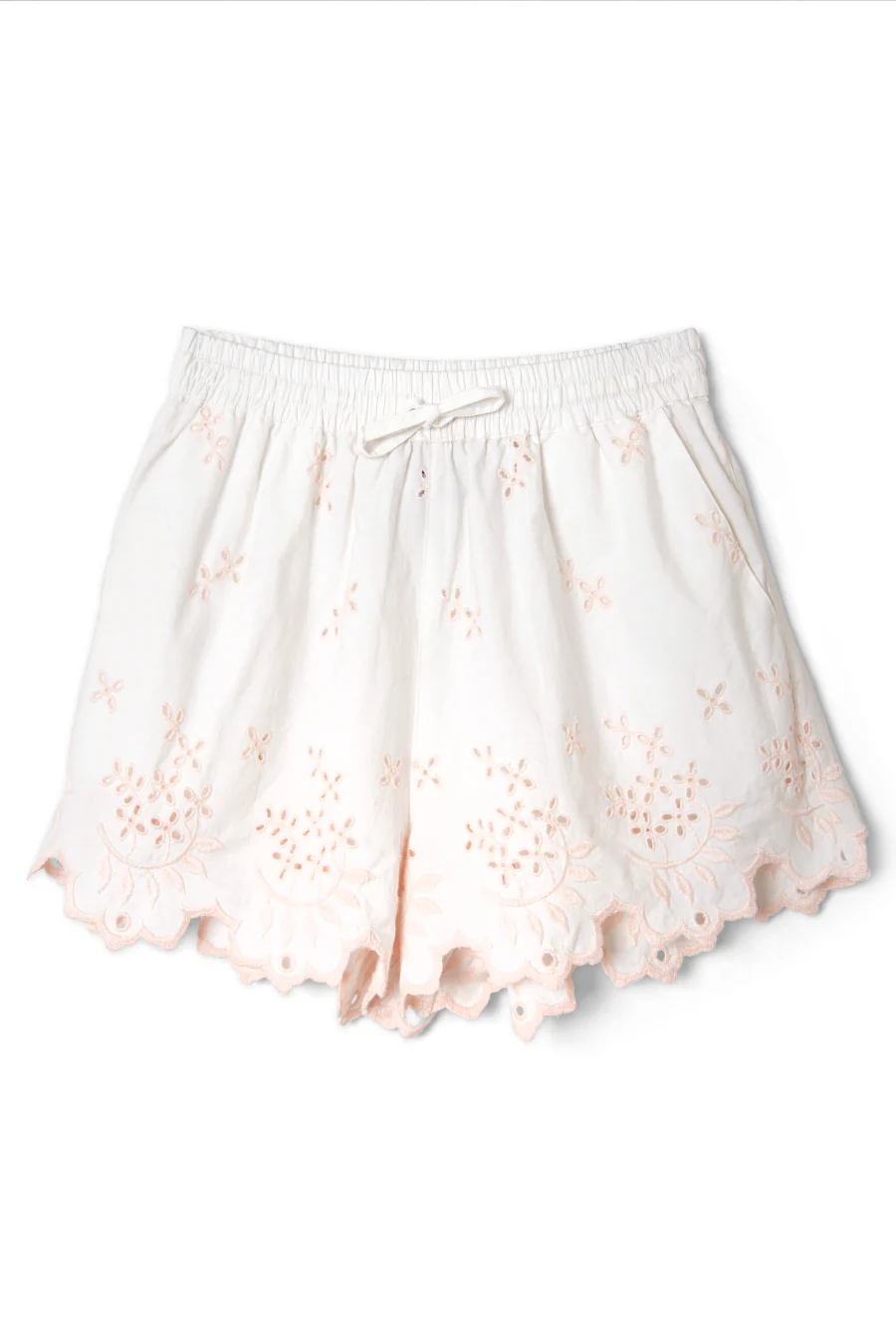 lana shorts - broderie