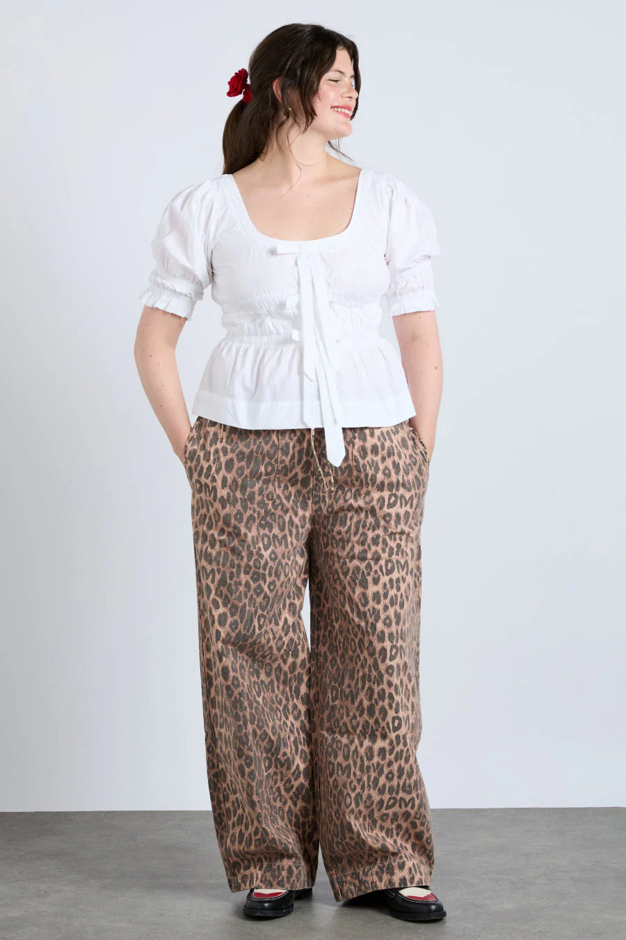 rafe pant - leopard print