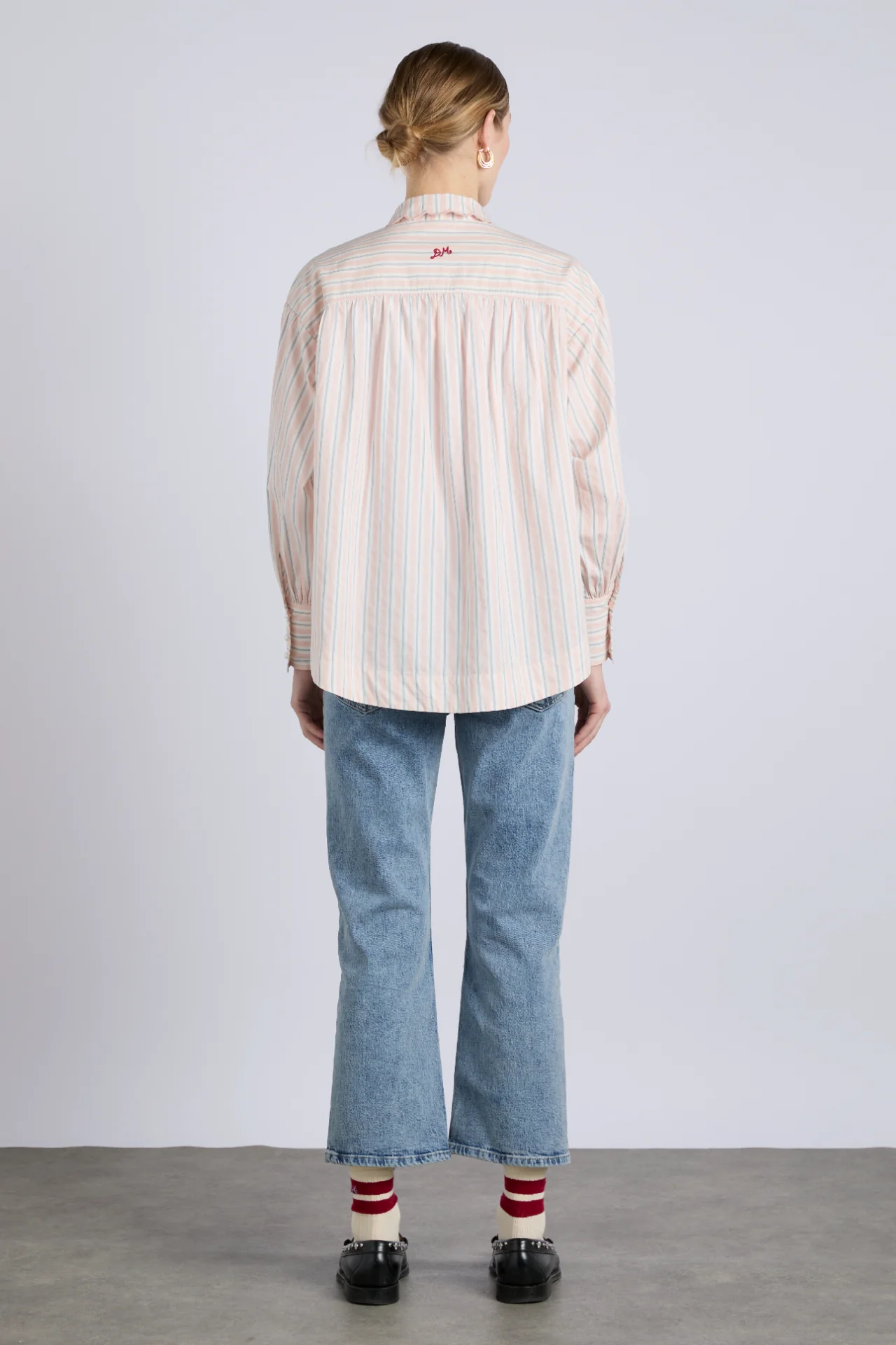 phoebe shirt - apricot business