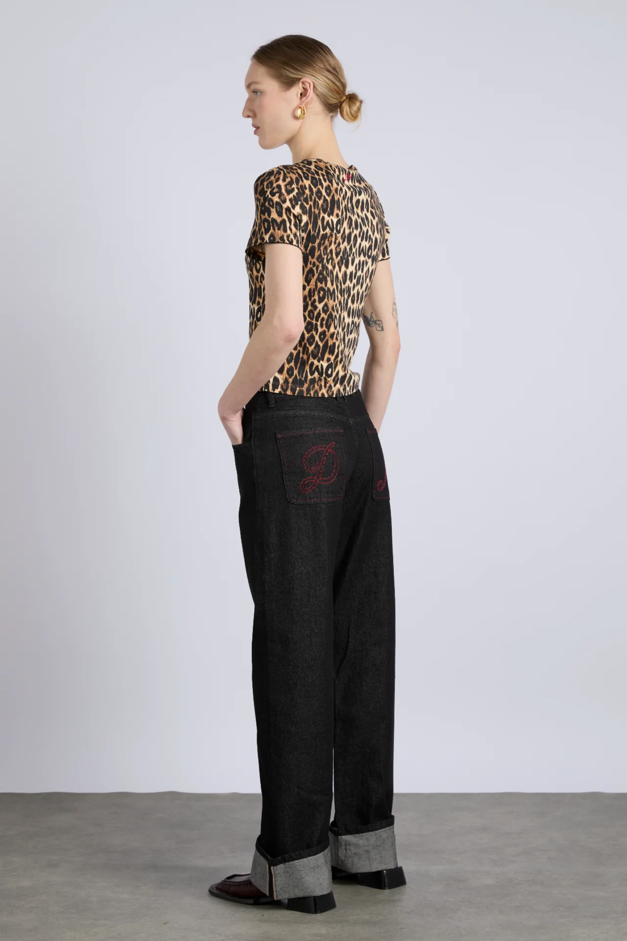 sylvie jeans - washed black