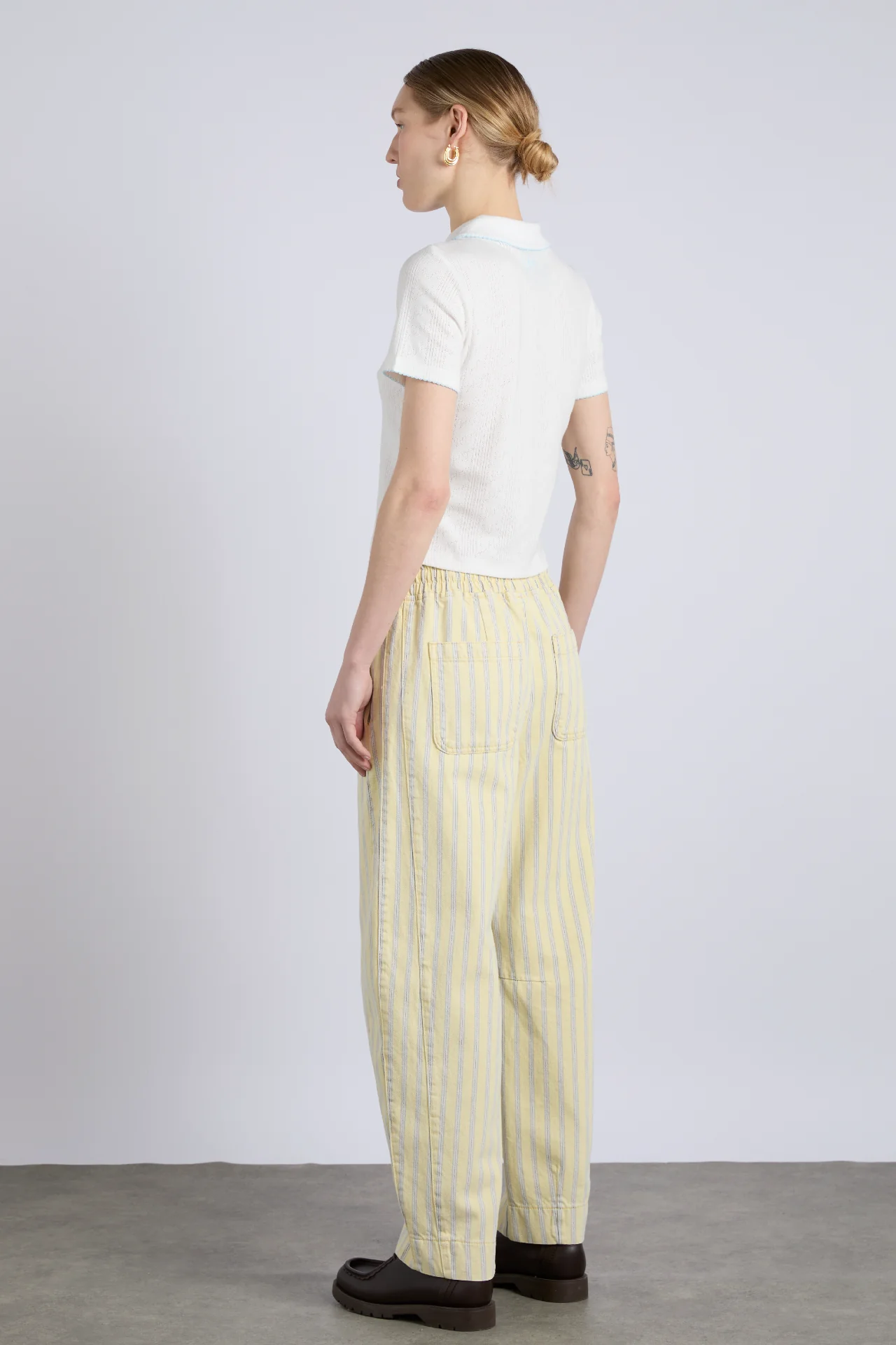 felix jeans - butter business stripe