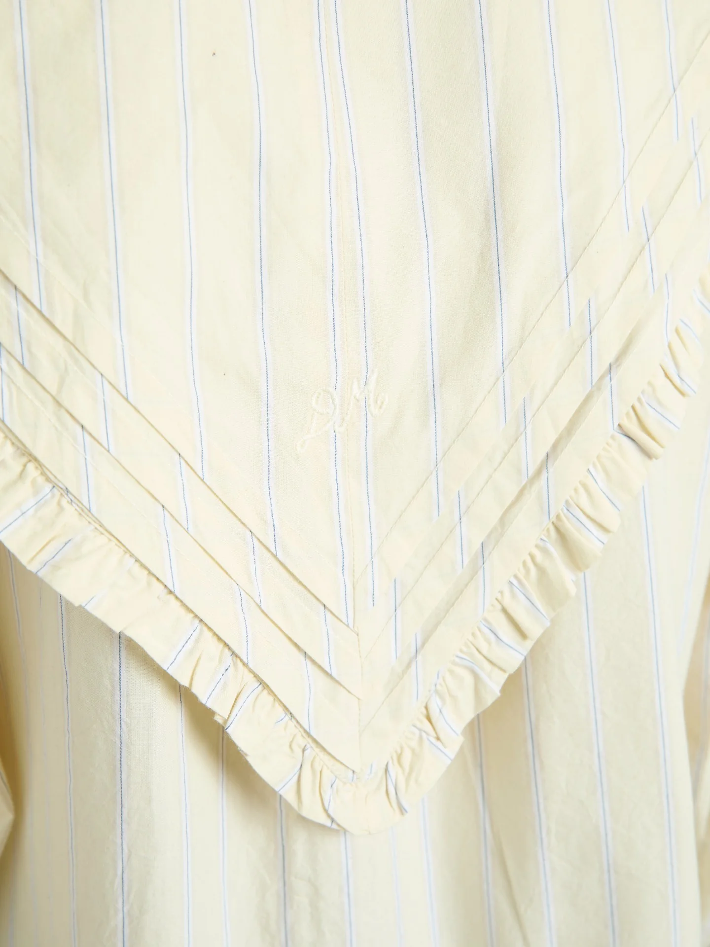 sandy ruffle blouse - butter business