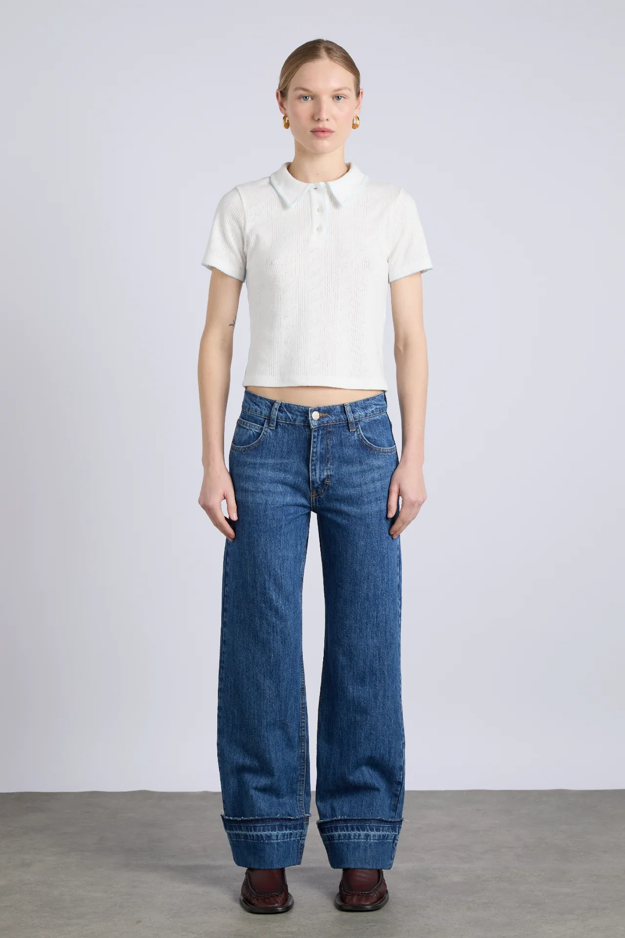 sylvie jeans - mid wash
