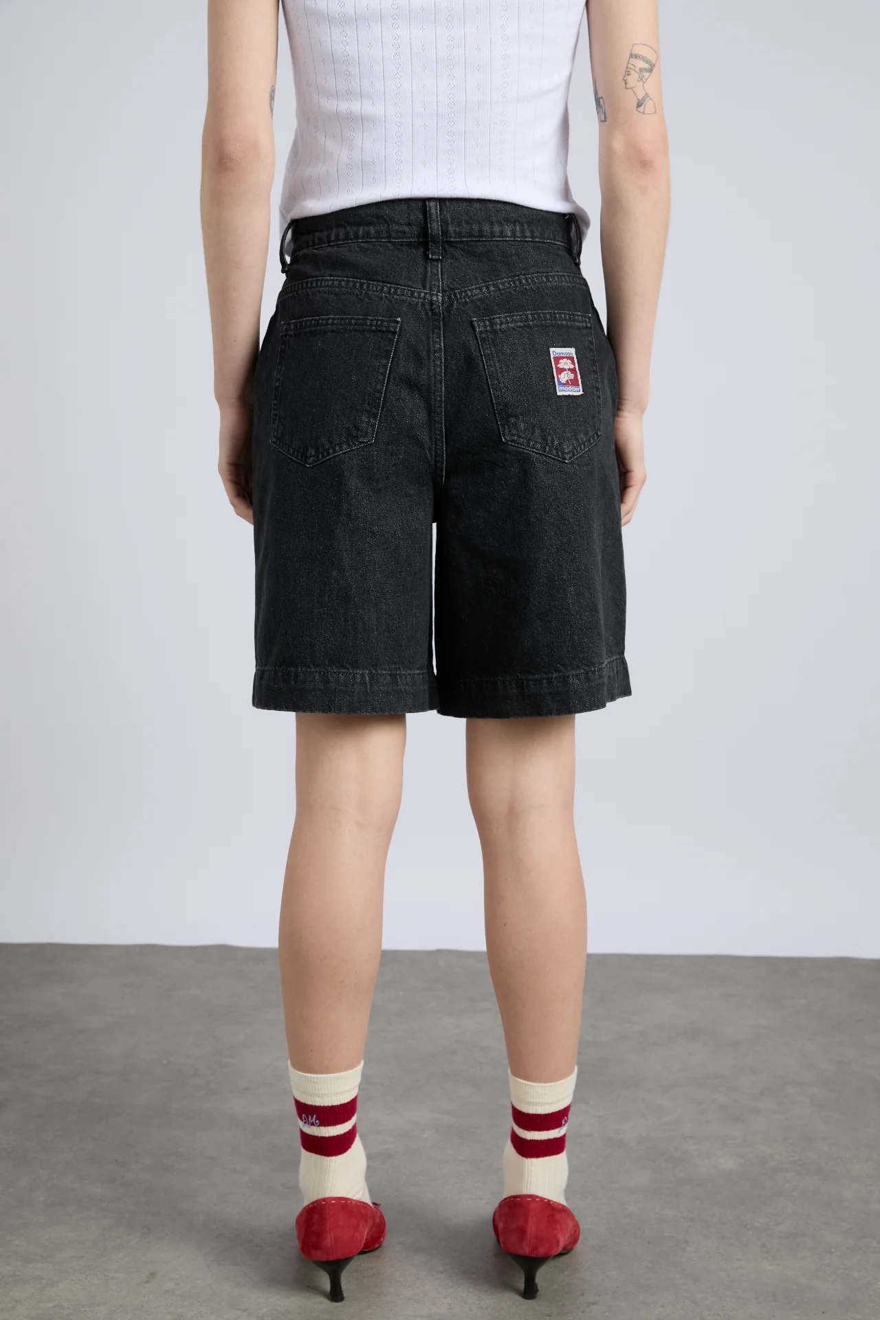 nova jorts - washed black