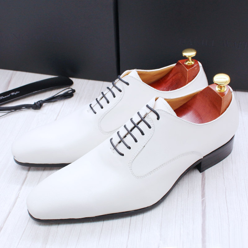 Handmade Shoes Elegant Men's Business Dress Shoes