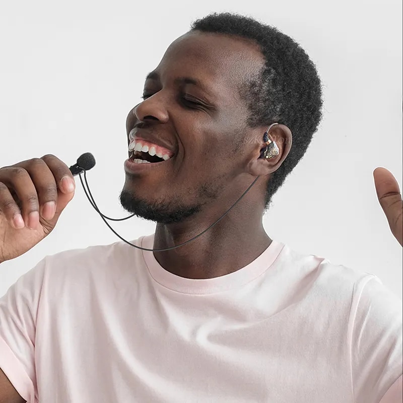 HiFi Wired Headphones with Microphone Noise-Cancelling Dynamic Earphones In Ear Earbuds Bass Headset For Sports Fitness Music  1