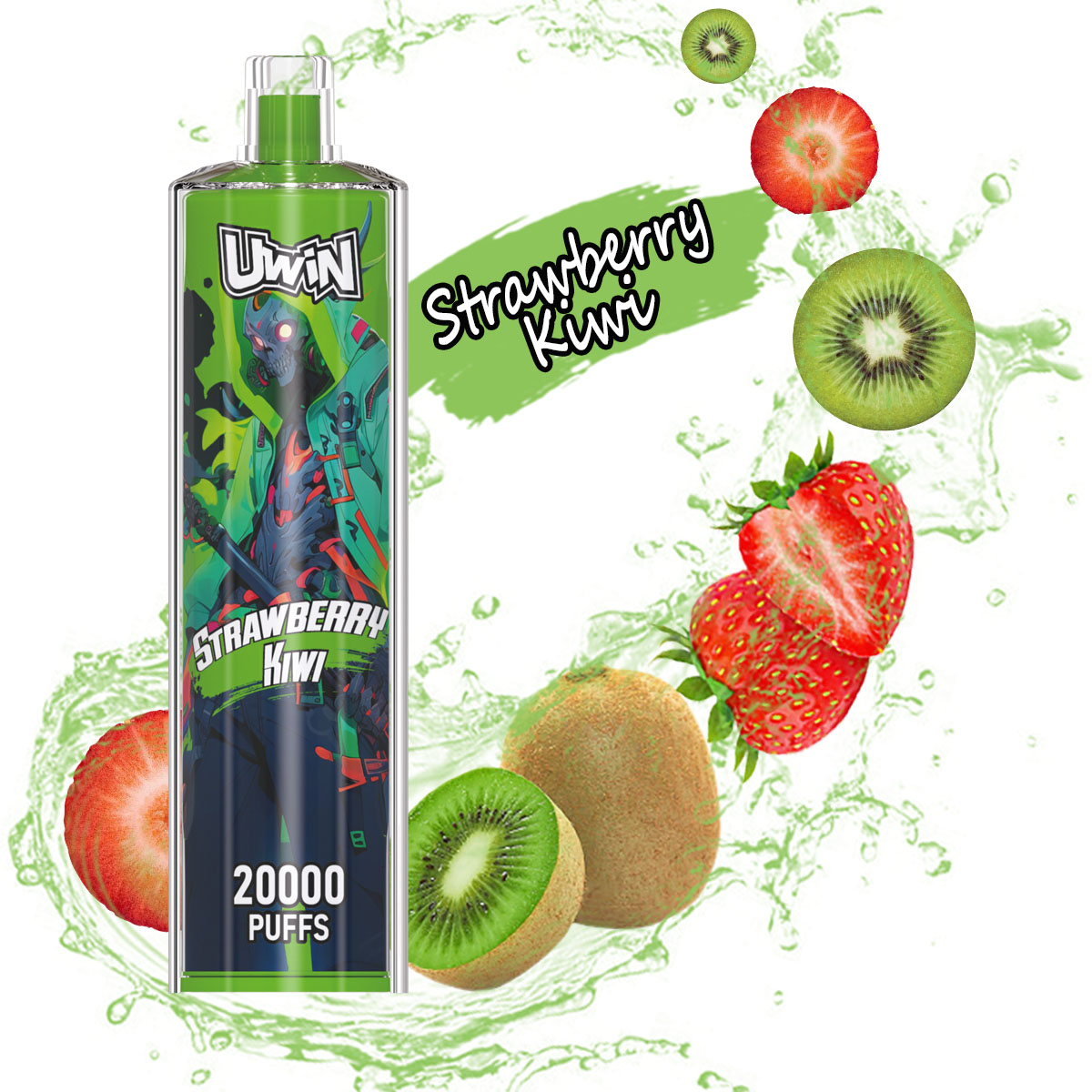 Uwin-SHISHA HOOKAH Crystal 20000 PUFFS (5 % Nicotine)