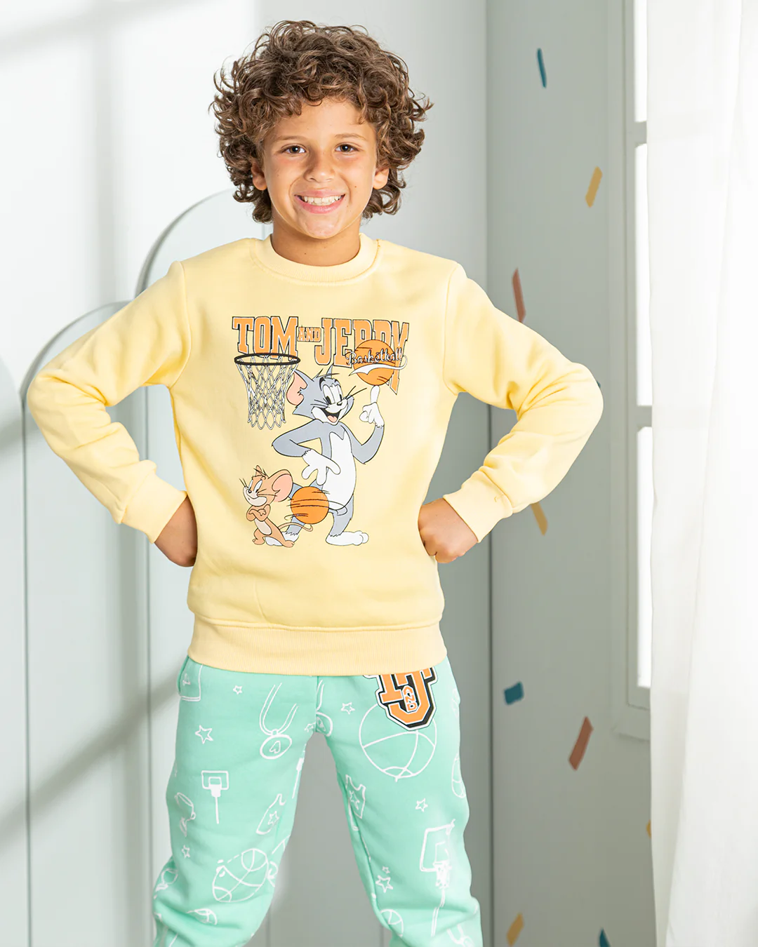 Tom and jerry Disney بيجامة أولادي