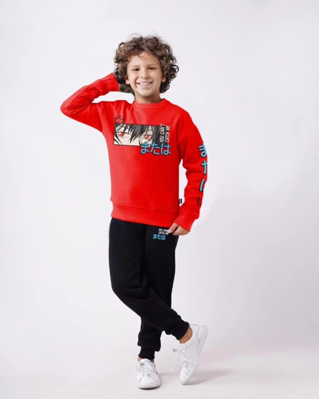 catch me بيجامه أولادي ميلتون 2 طابعه + بنطلون مطبوع