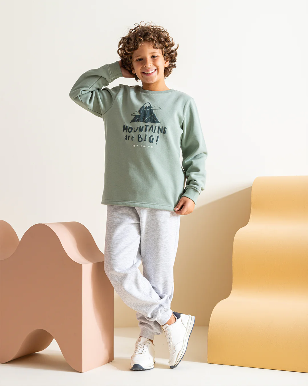 Mountains are big بيجاما أولادي