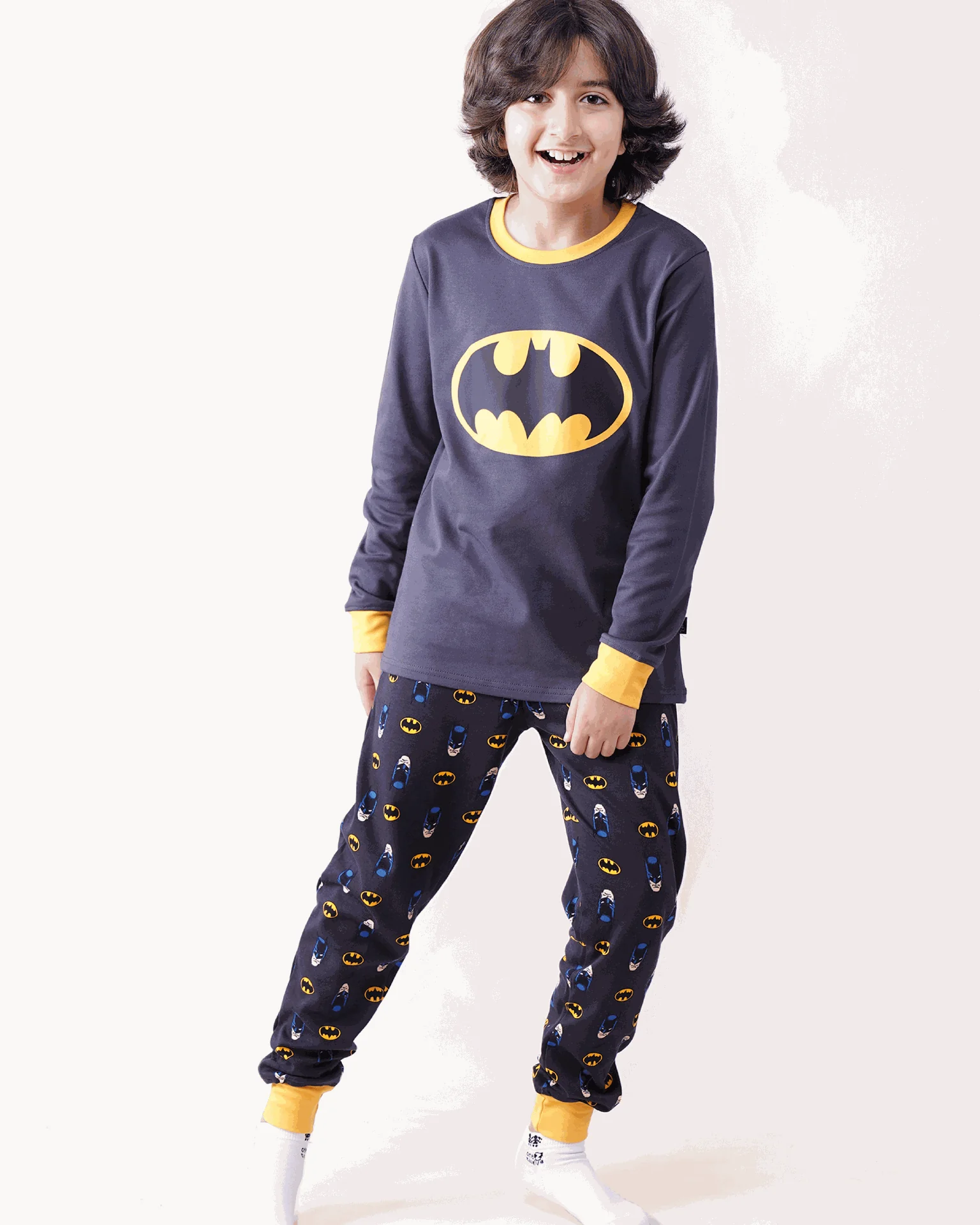 Bateman بيجامه اولادي انترلوك قطن