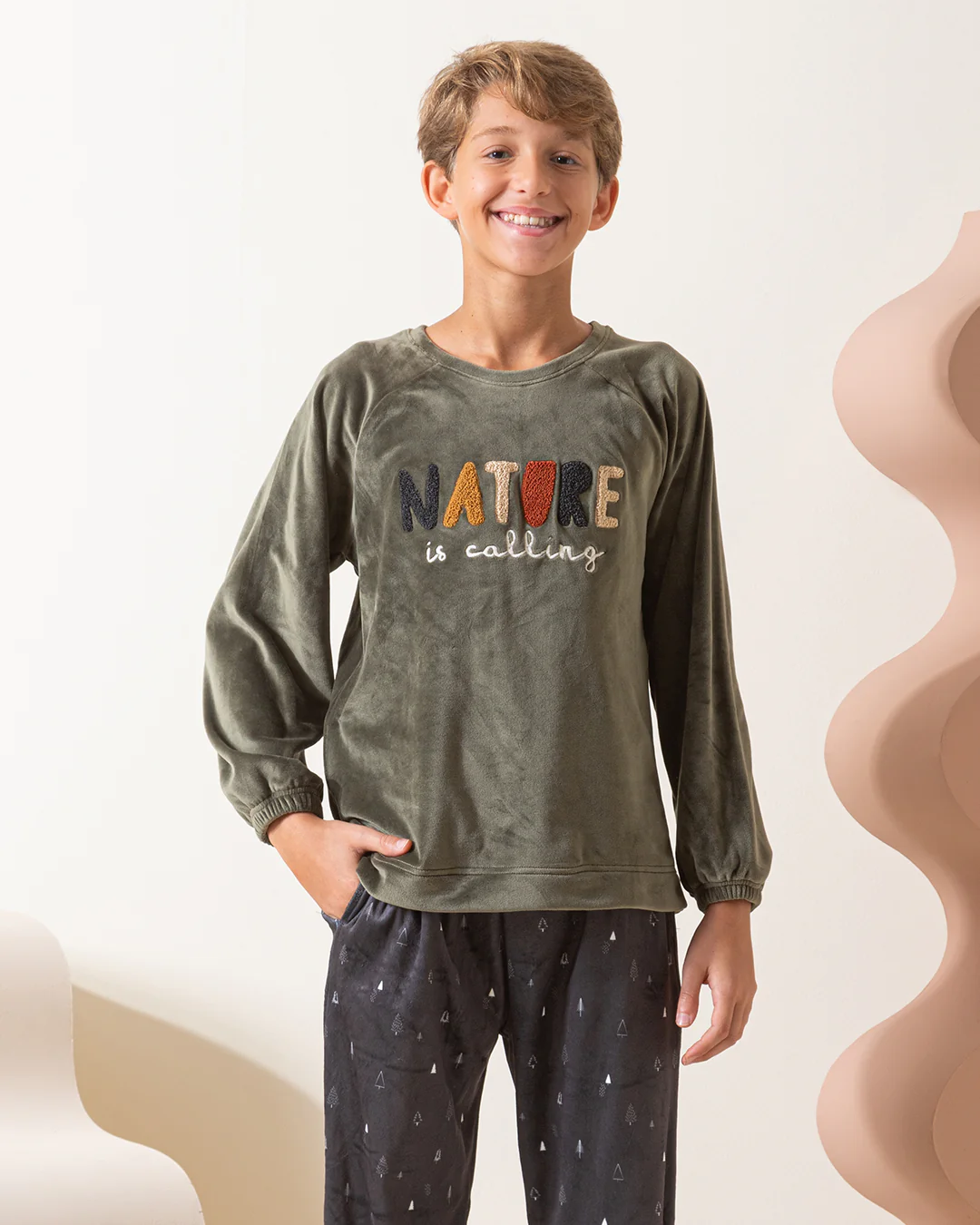 Nature is calling بيجاما أولادي هايدي رَجلان