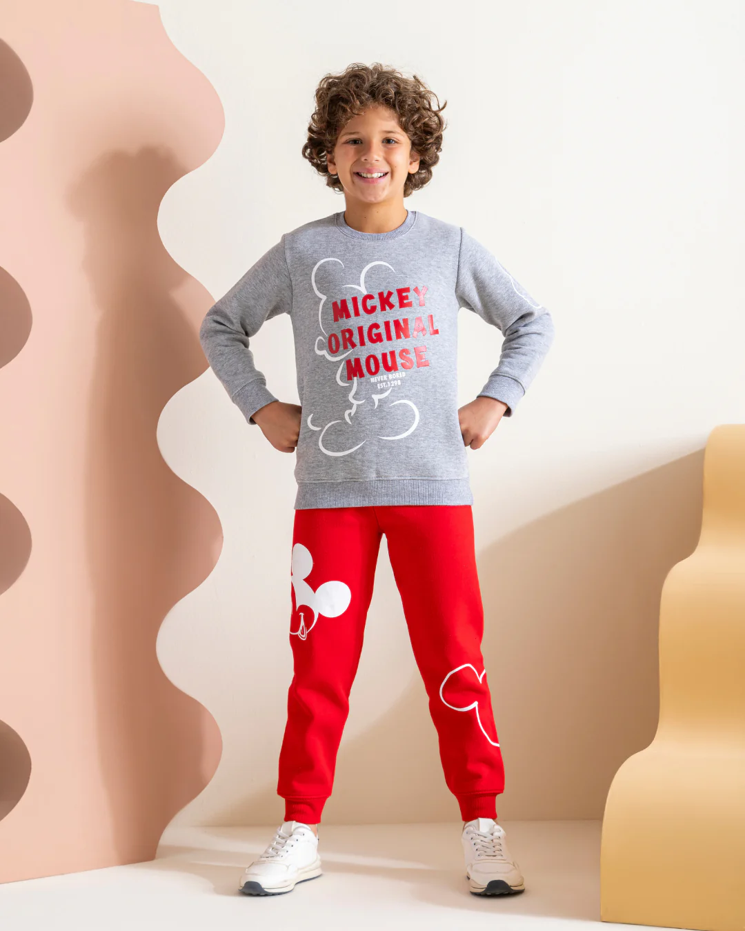 Mickey  بيجامه اولادي طباعه