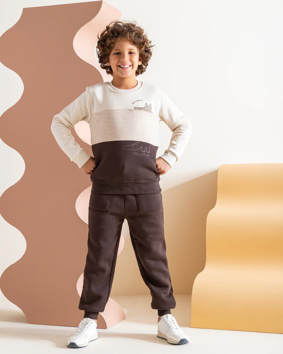 Alligator بيجاما أولادي كُم طويل