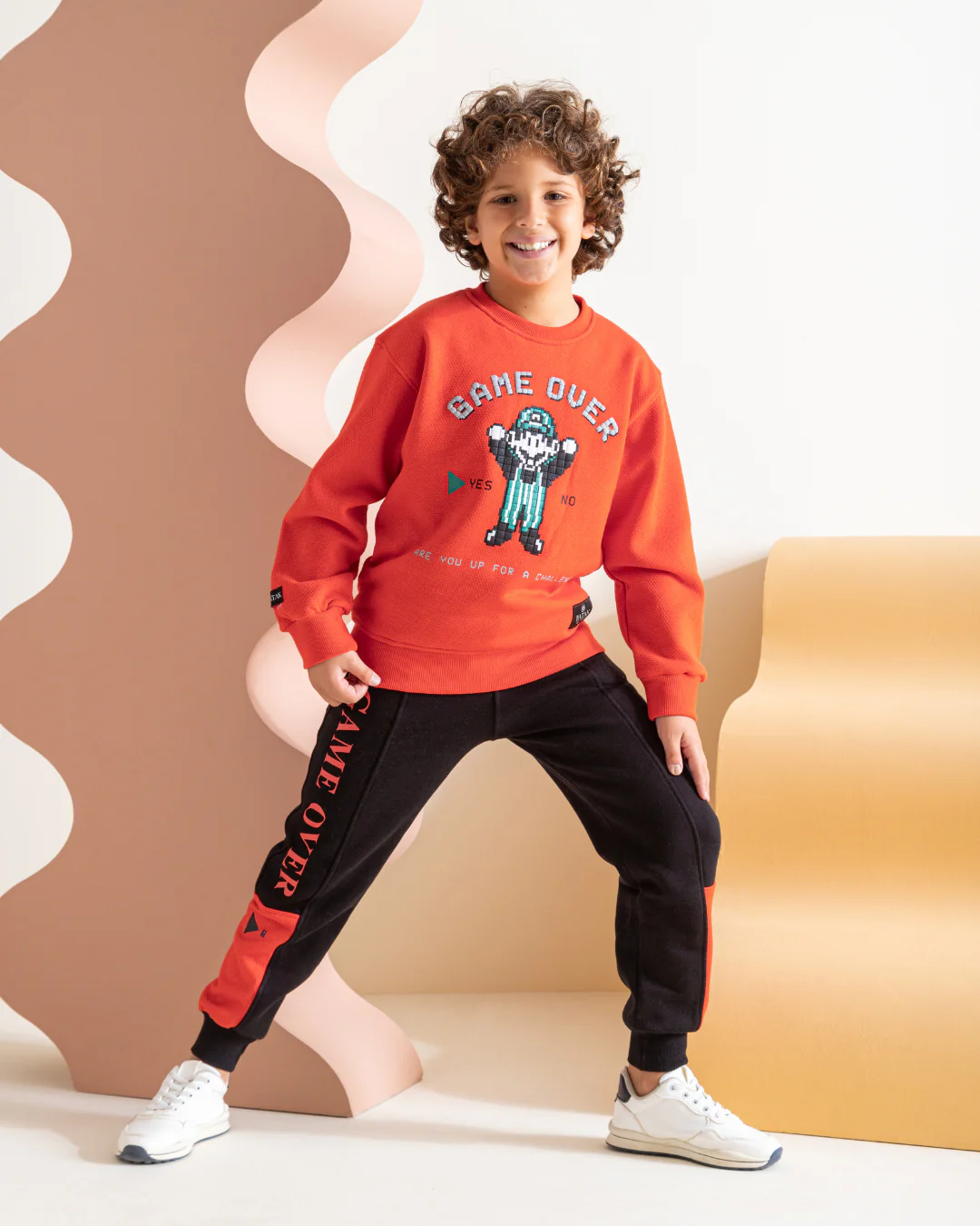 game over بيجامه اولادي ماريو