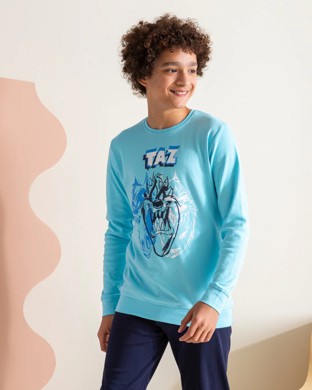 Danger بيجامه اولادي طباعة انترلوك