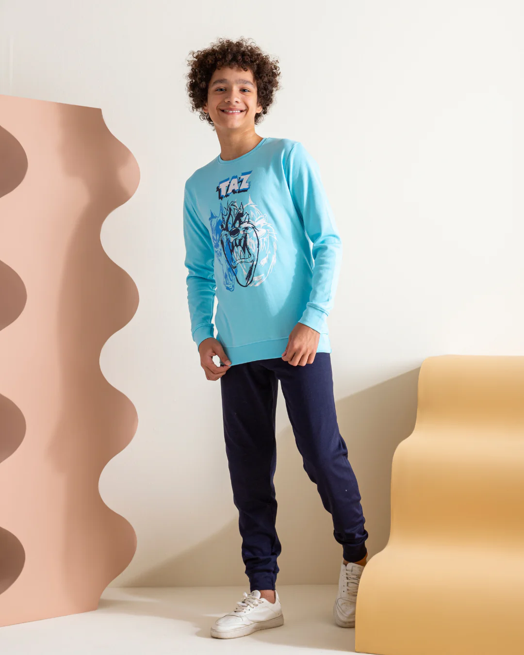 Danger بيجامه اولادي طباعة انترلوك