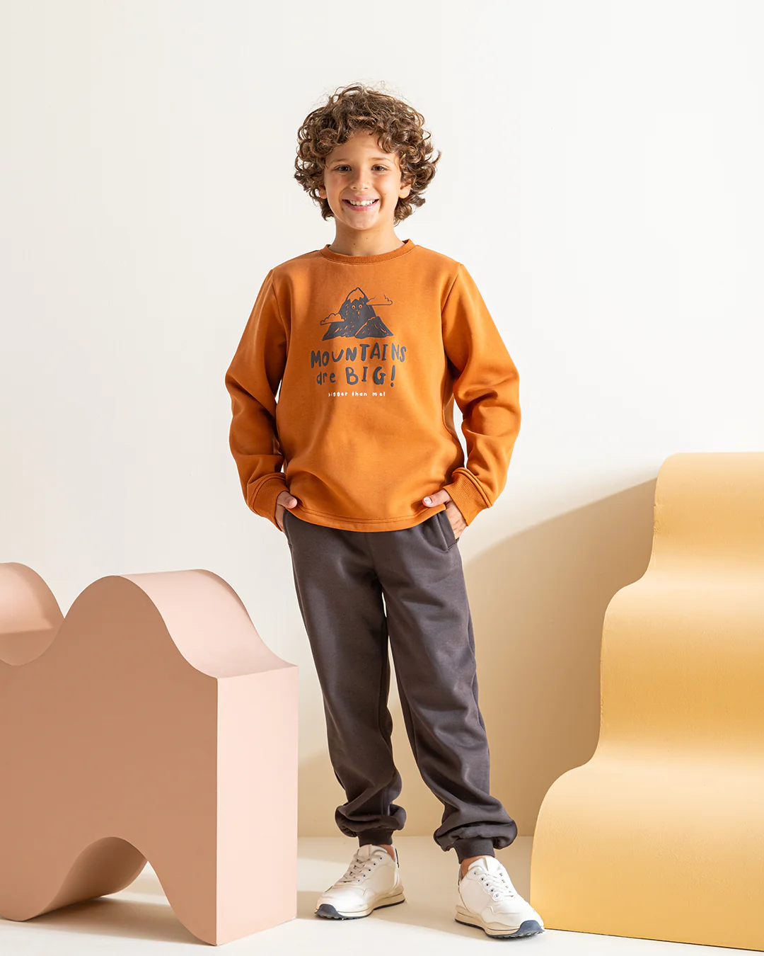 Mountains are big بيجاما أولادي