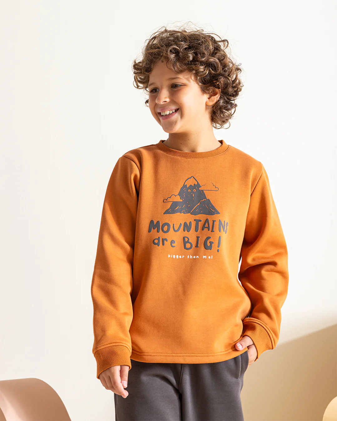 Mountains are big بيجاما أولادي