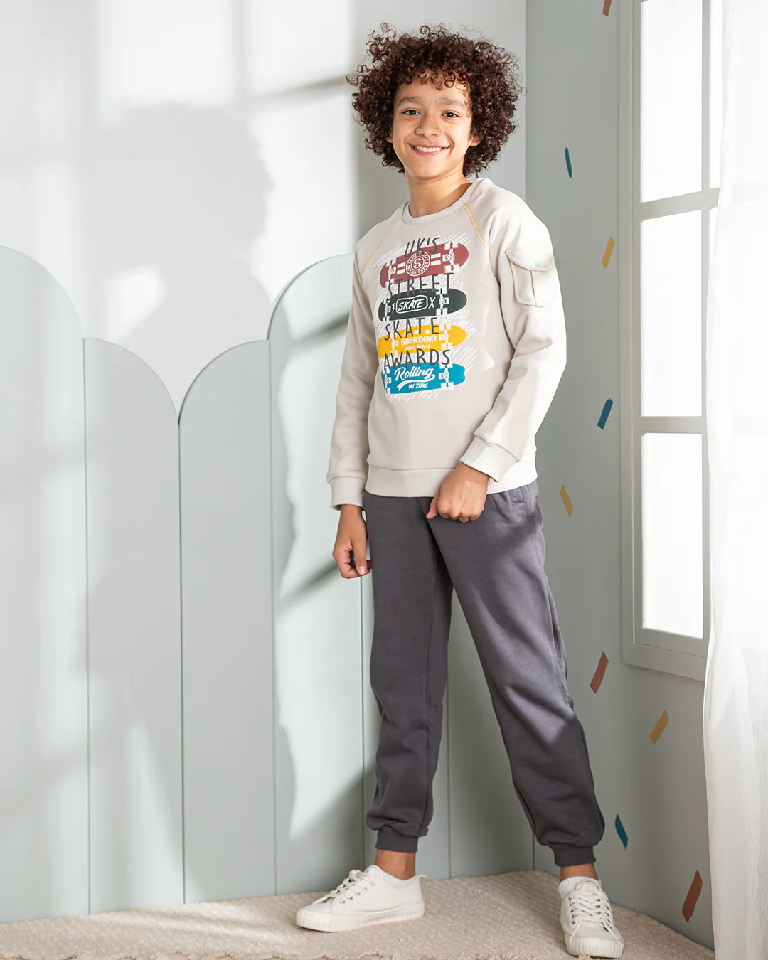 SKATE بيجامه اولادي ميلتون