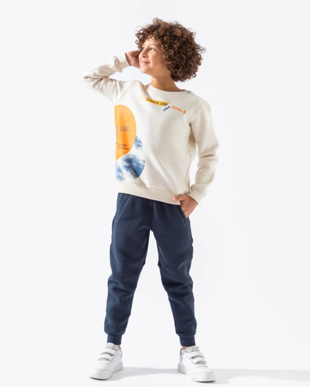 I have goals بيجامه اولادي  اولادي وسط