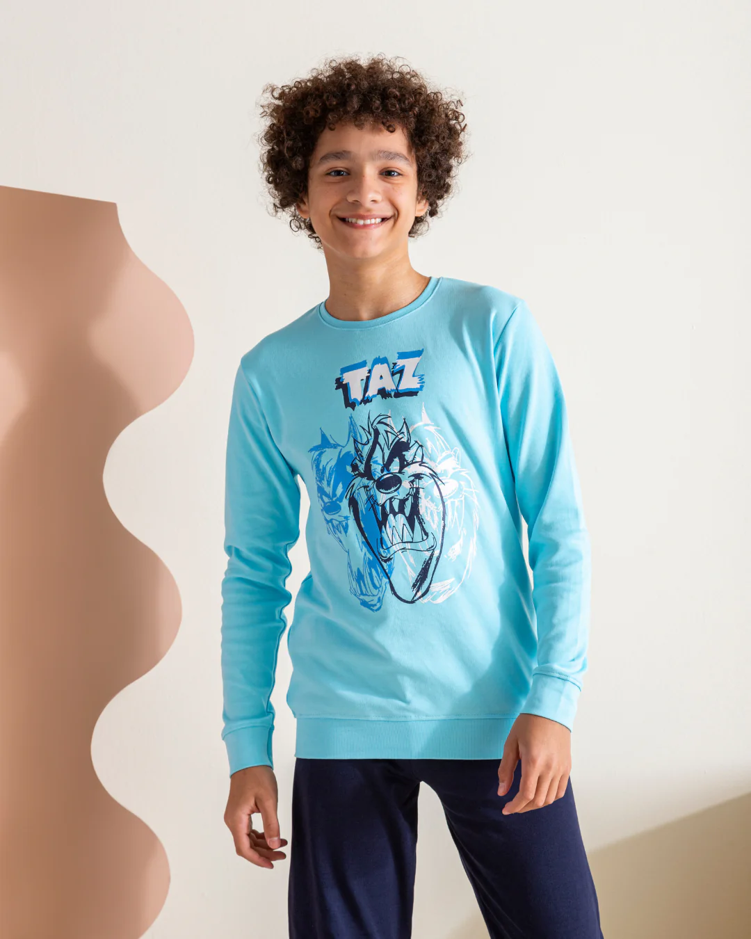 Danger بيجامه اولادي طباعة انترلوك