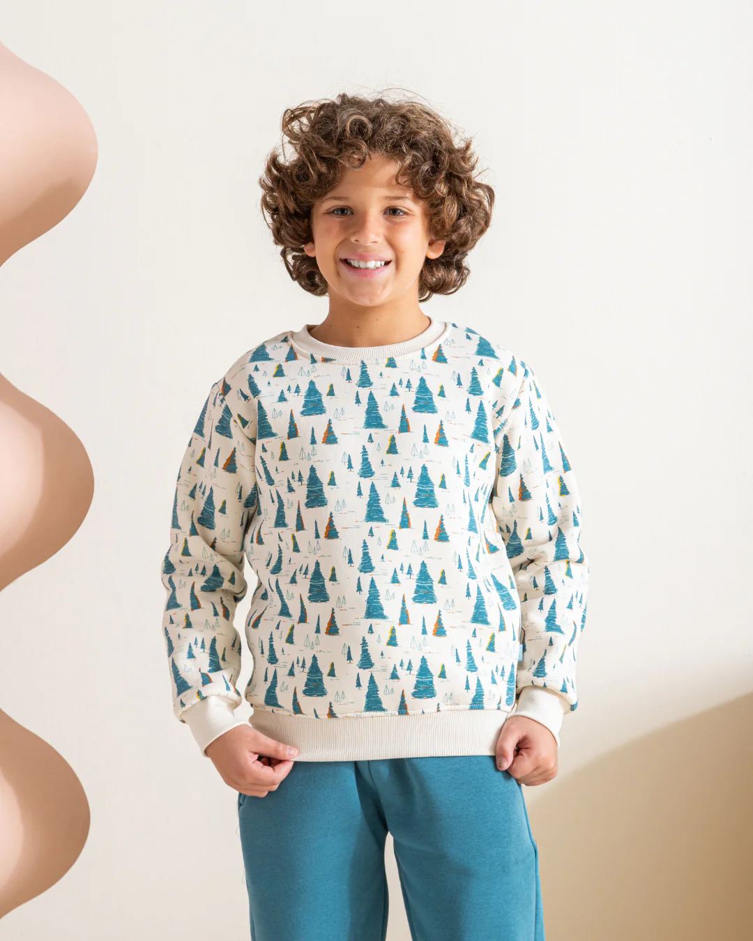 Littel Adventure بيجاما اطفالي اولادي ميلتون سادة فميلتون مطبوع