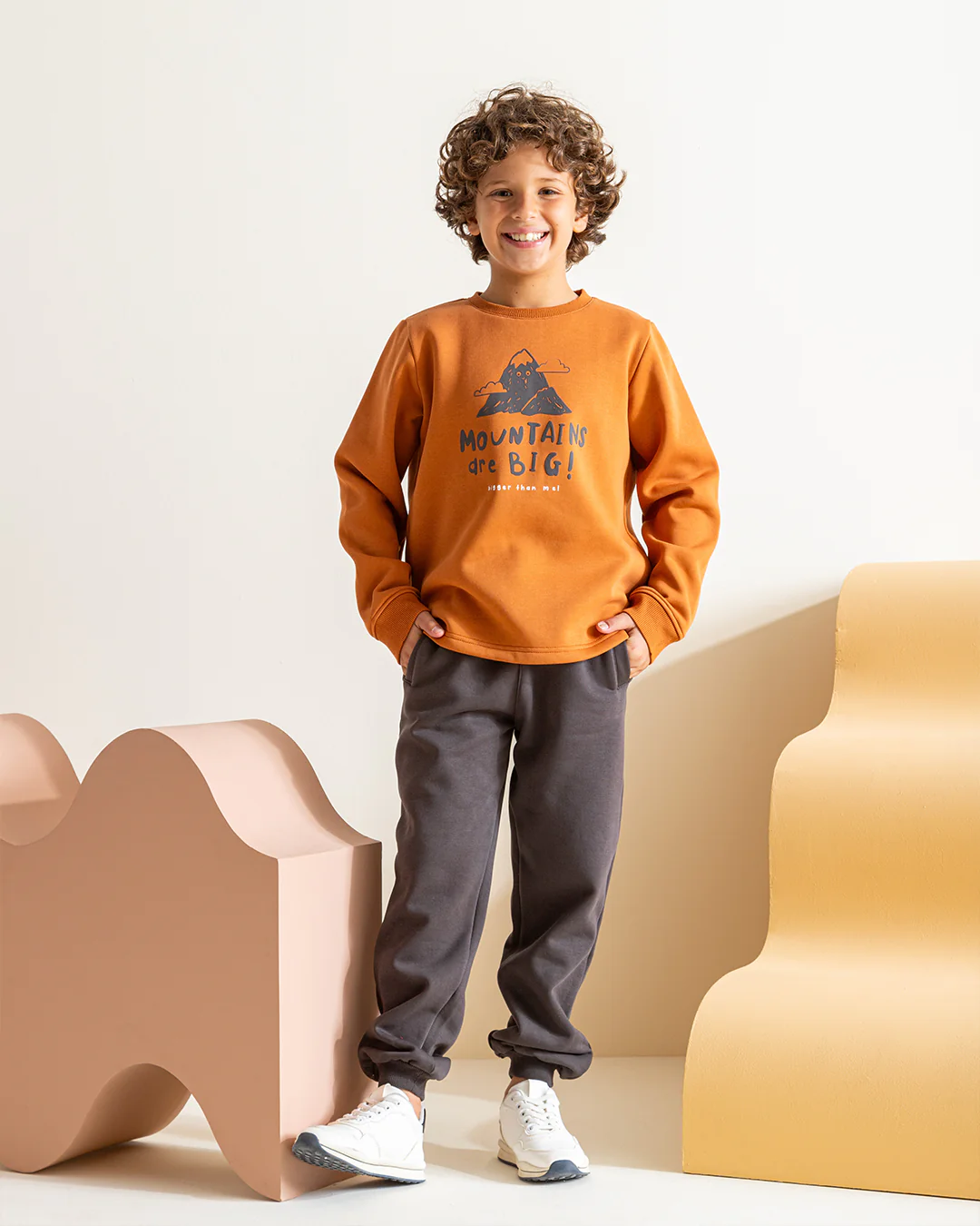 Mountains are big بيجاما أولادي