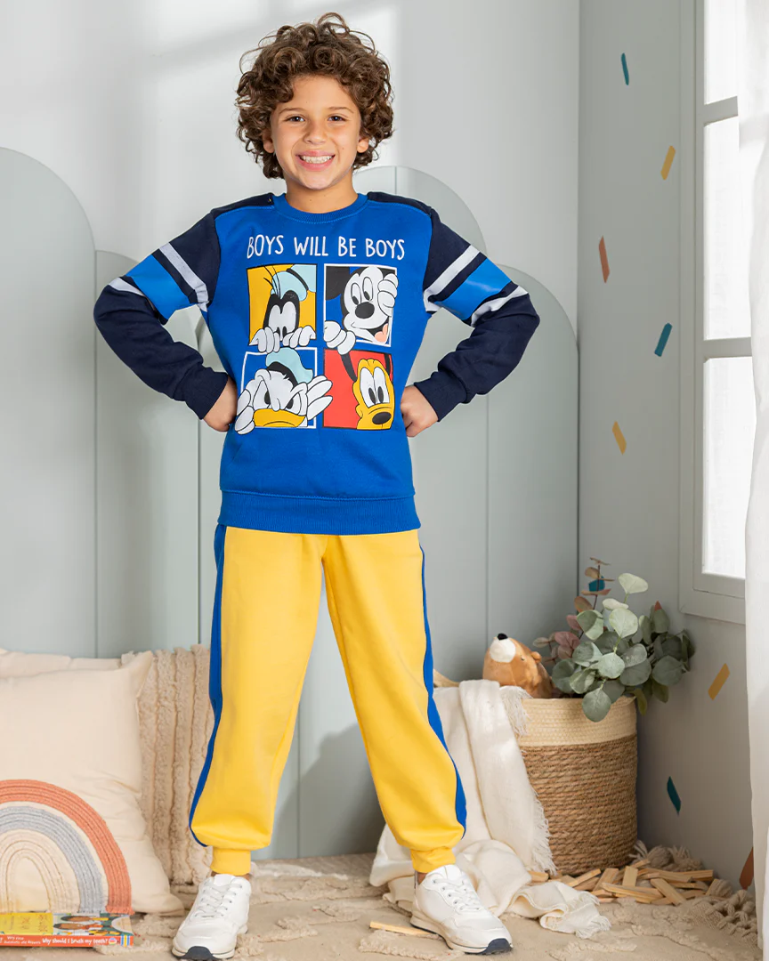 BOYS WILL BE BOYS بيجاما اولادي