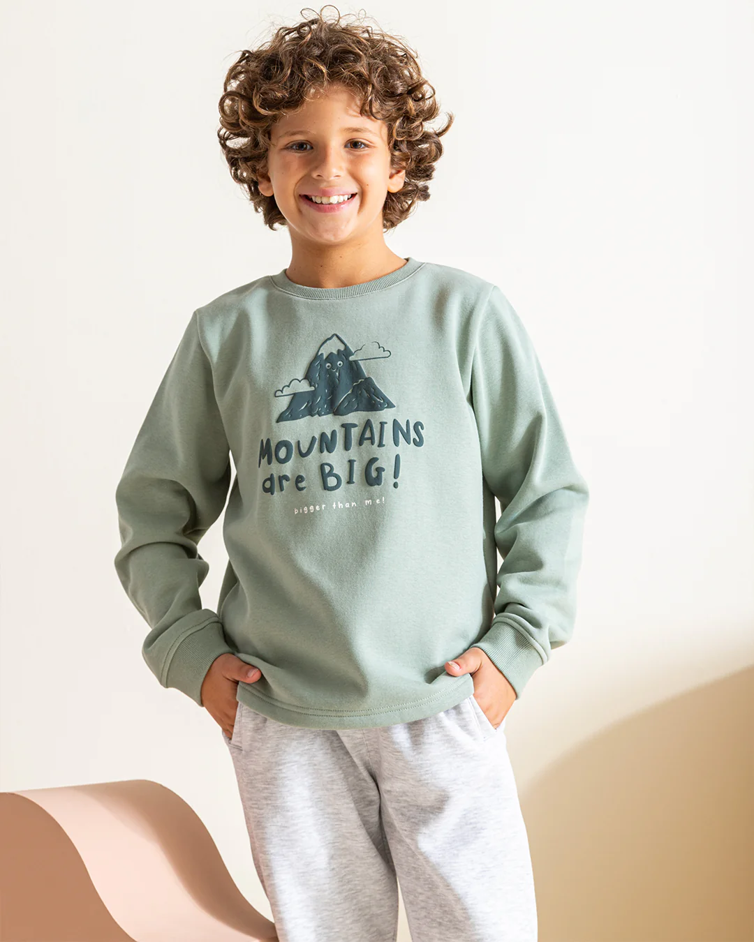 Mountains are big بيجاما أولادي