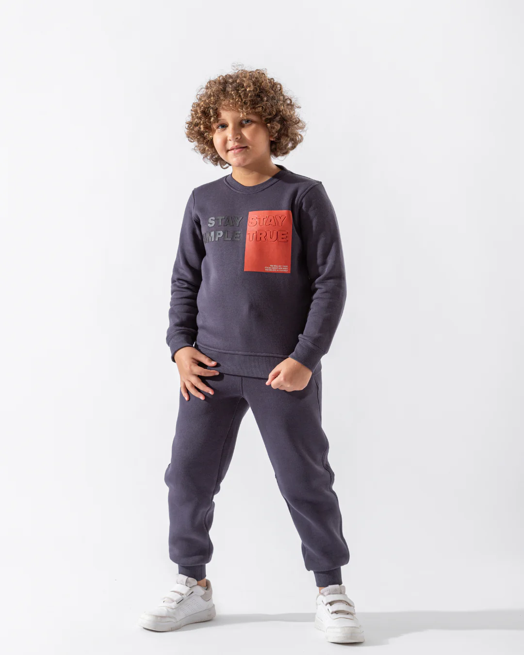 Stay true Simple  بيجامه اولادي  اولادي وسط