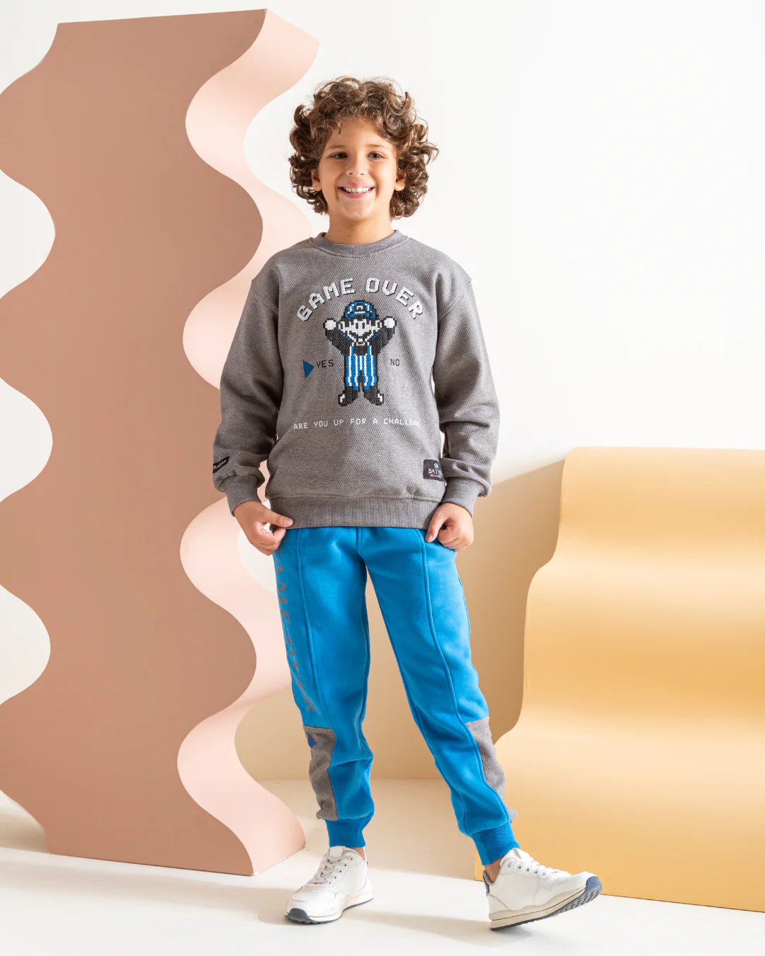 game over بيجامه اولادي ماريو