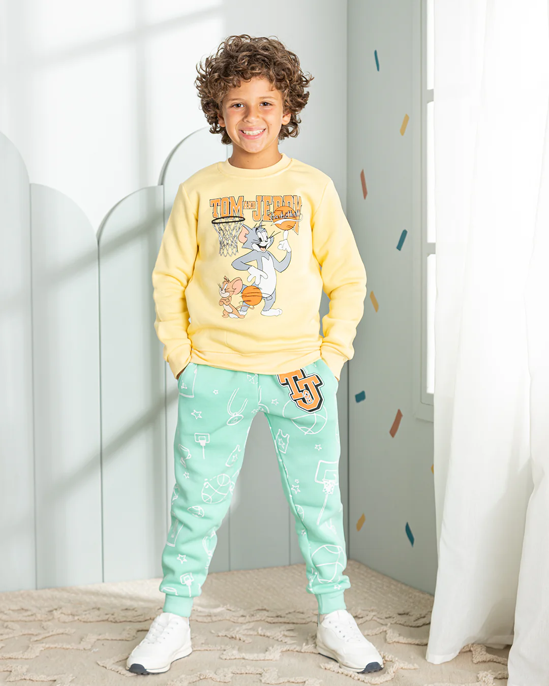 Tom and jerry Disney بيجامة أولادي