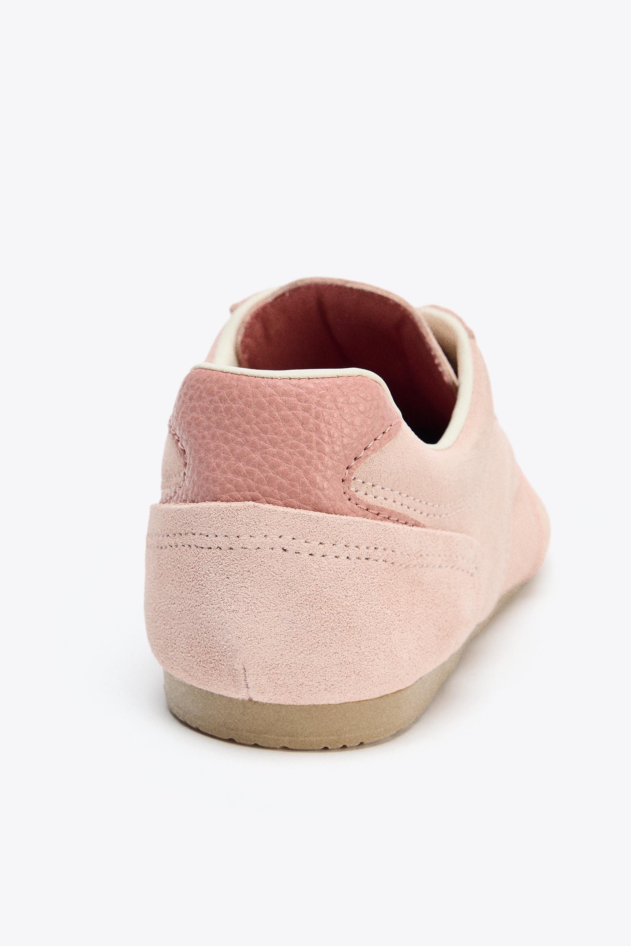 Unisex White Red Sneakers