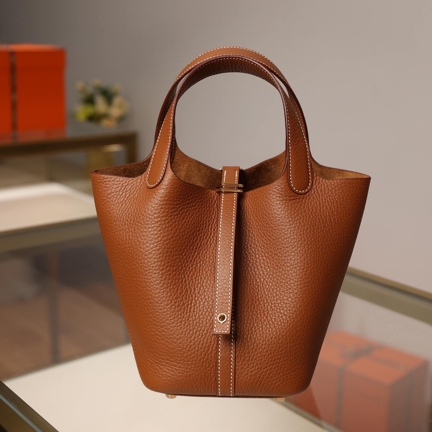 Hermes-Picotin Lock-18cm