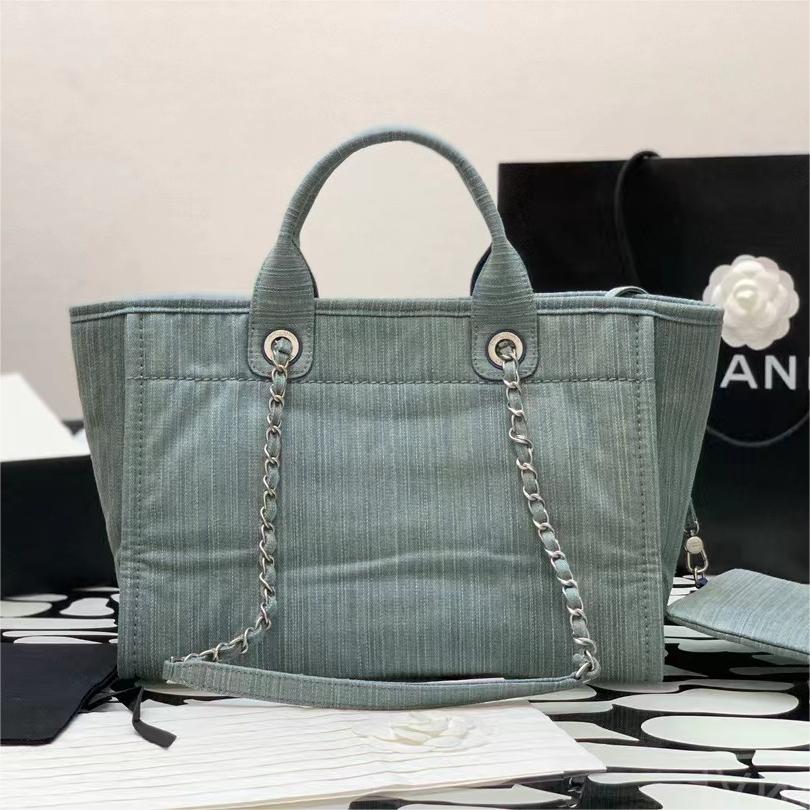 Chanel-23B Washed denim-34cm