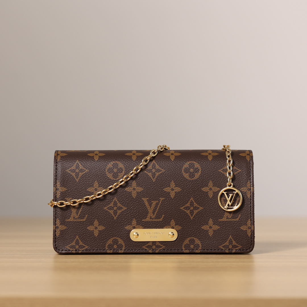 Lv-Wallet On Chain Lily-20.7cm